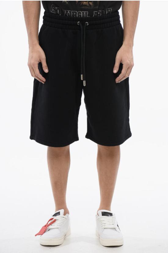  오프화이트 숏팬츠 OMCI013S24FLE0031001 Black