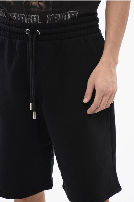  오프화이트 숏팬츠 OMCI013S24FLE0031001 Black - OFF WHITE