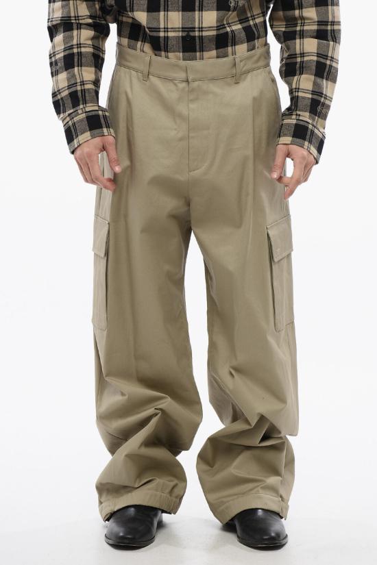  오프화이트 카고 팬츠 OMCF037S24FAB0016262 Beige