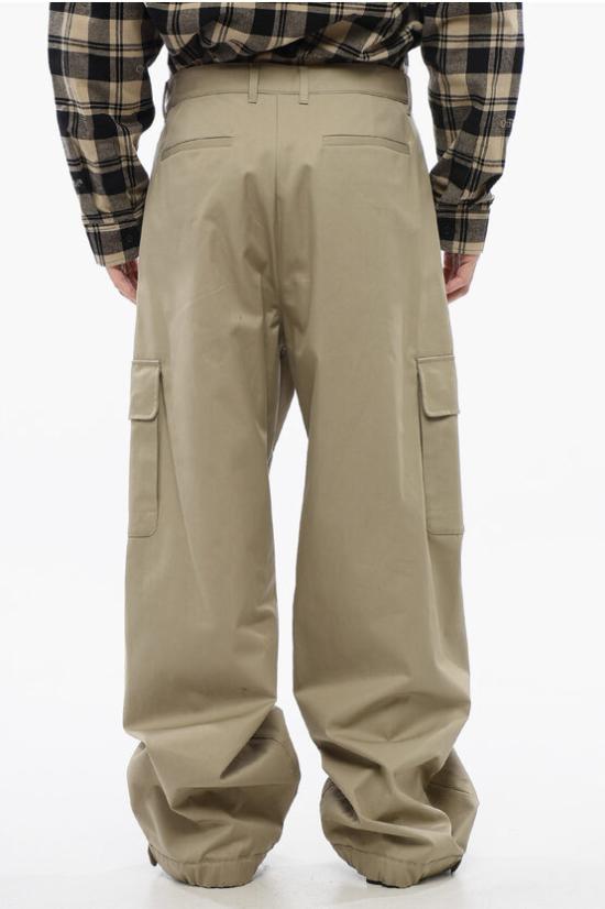 오프화이트 카고 팬츠 OMCF037S24FAB0016262 Beige - OFF WHITE