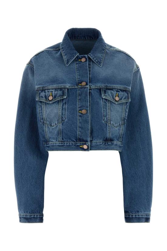 25SS 프라다 데님 자켓 GFB318SOOO16PK F0V3N Light Blue