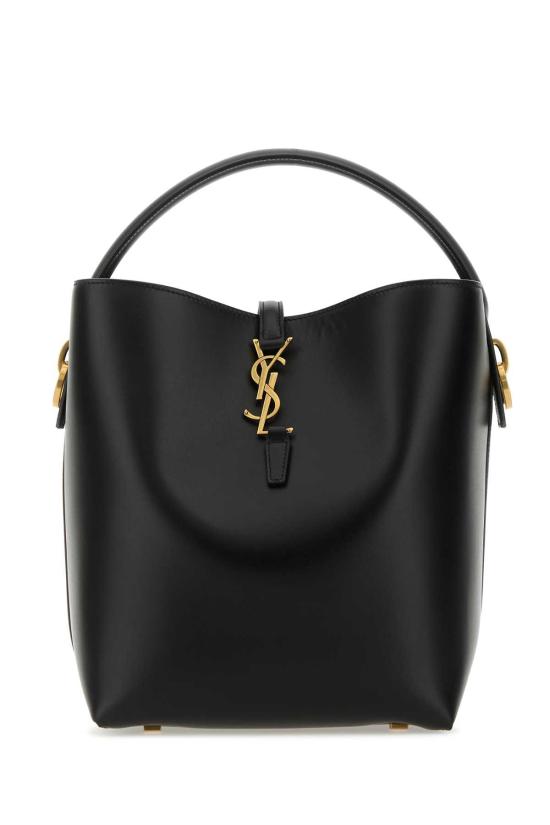 26FW 생로랑 르 37 샤이니 레더백 7428282R20W 1000 Black