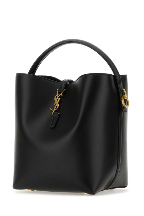 26FW 생로랑 르 37 샤이니 레더백 7428282R20W 1000 Black - SAINT LAURENT