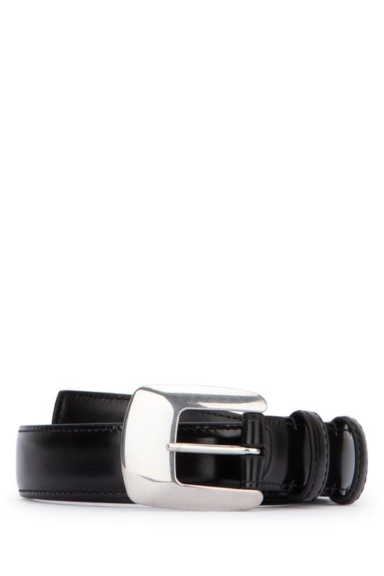 25FW 셀린느 가죽 벨트 45BLD3A01 38SI Black