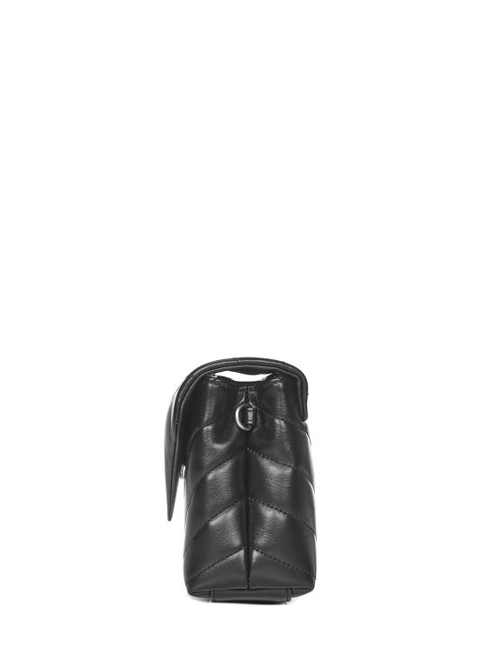 26SS 생로랑 마틀라세 Y 레더 루루 토이 스트랩 백 678401DV706 1000 - SAINT LAURENT