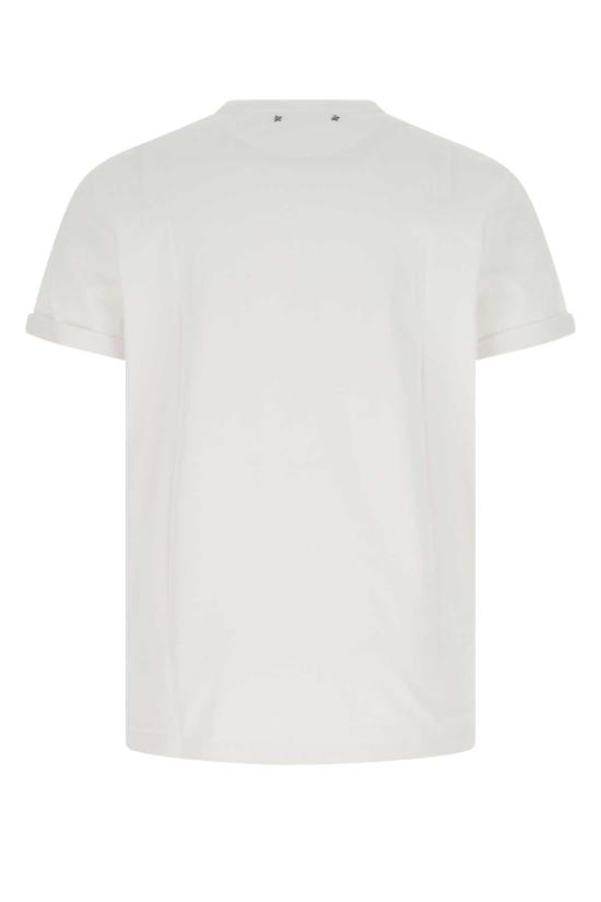 25SS 골든구스 반팔 티셔츠 GMP01220P000638 10363 White - GOLDEN GOOSE