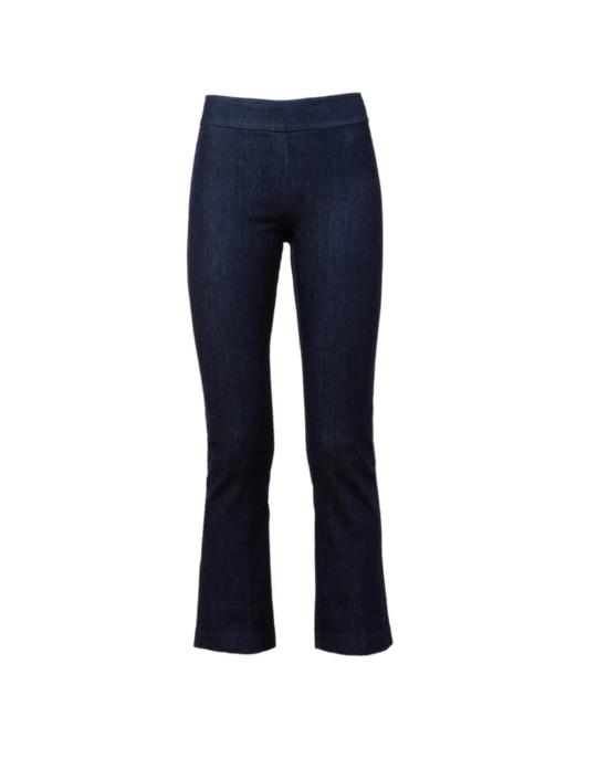  에비뉴 몽테뉴 스트레이트 팬츠 Avenue Montaigne 레오 팬츠 다크 데님 - AVENUE MONTAIGNE