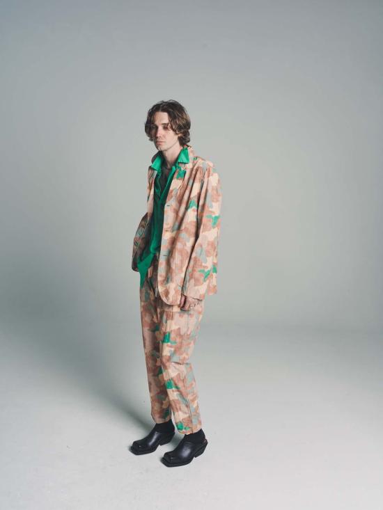  케이시 케이시 자켓 Casey Casey Jak Pat 재킷 카키 이카트 - CASEY CASEY