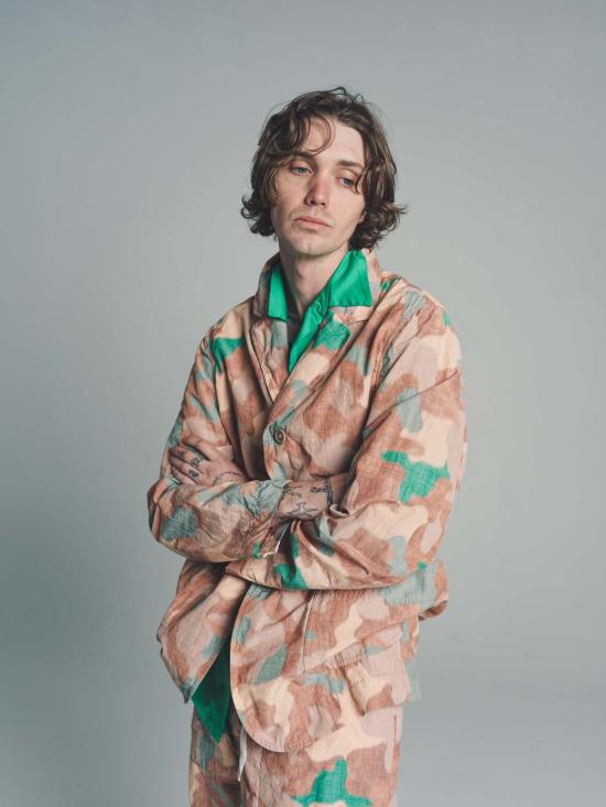  케이시 케이시 자켓 Casey Casey Jak Pat 재킷 카키 이카트