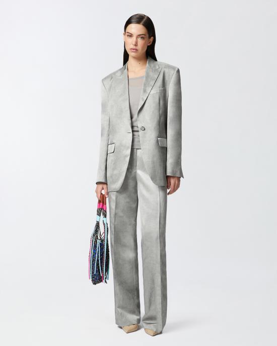 25SS 핑코 스웨터 104653A2CL IIA Grey - PINKO