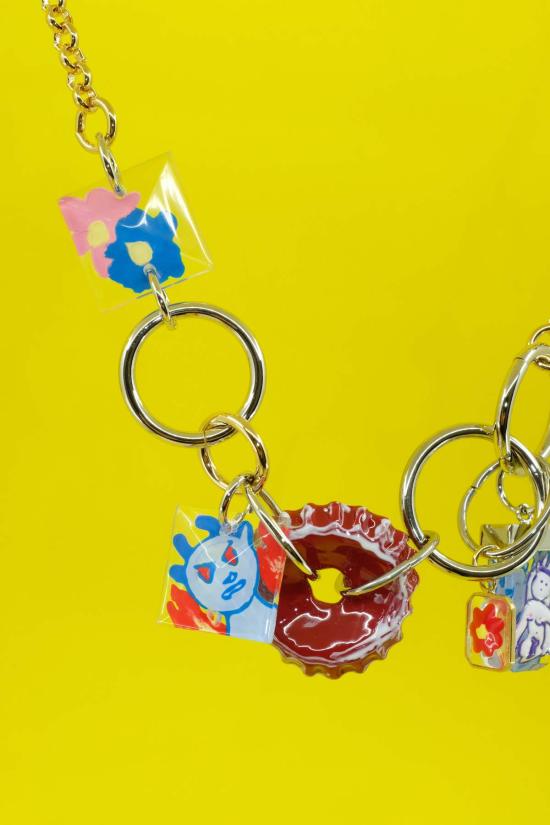  마르니 네크리스 플레이풀 정크  골드/실버 - MARNI