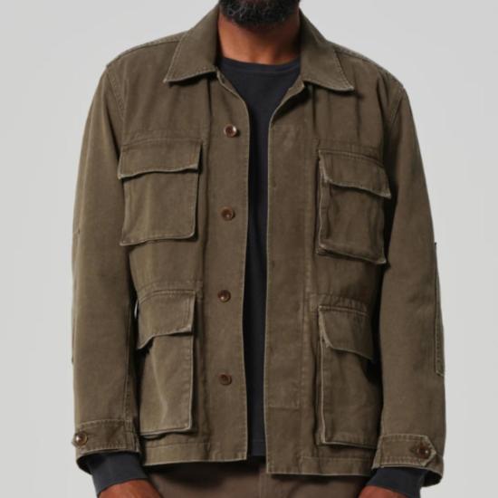  시티즌 오브 휴머니티 자켓 서플러스 재킷 다크 카키 - CITIZEN OF HUMANITY