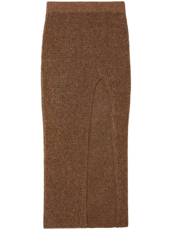 25SS 알라누이 롱 스커트 LWHL02CR25KNI0016000 Beige