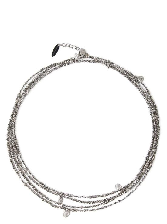 25SS 브루넬로 쿠치넬리 목걸이/팬던트 MBOW9LE81CQU35 SILVER