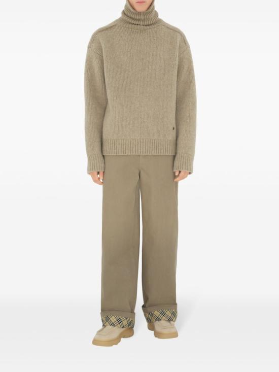  버버리 스트레이트 팬츠 8097556 BESC1594 Beige - BURBERRY