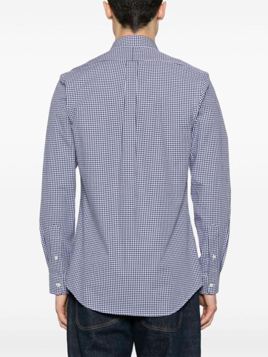 24FW 랄프 로렌 긴팔 셔츠 710929345 002 Blue - RALPH LAUREN