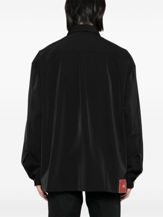  424 긴팔 셔츠 FFF4MS15AP T1781999 Black - 424