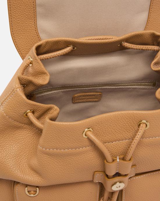 25SS 핑코 백팩 104351A1LF C83Q Torrone antique gold - PINKO