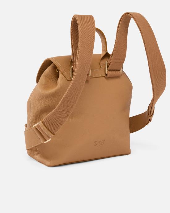 25SS 핑코 백팩 104351A1LF C83Q Torrone antique gold - PINKO