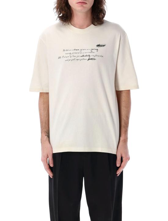 25SS 골든구스 반팔 티셔츠 GUP01873P001874 11569 HERITAGE WHITE - GOLDEN GOOSE