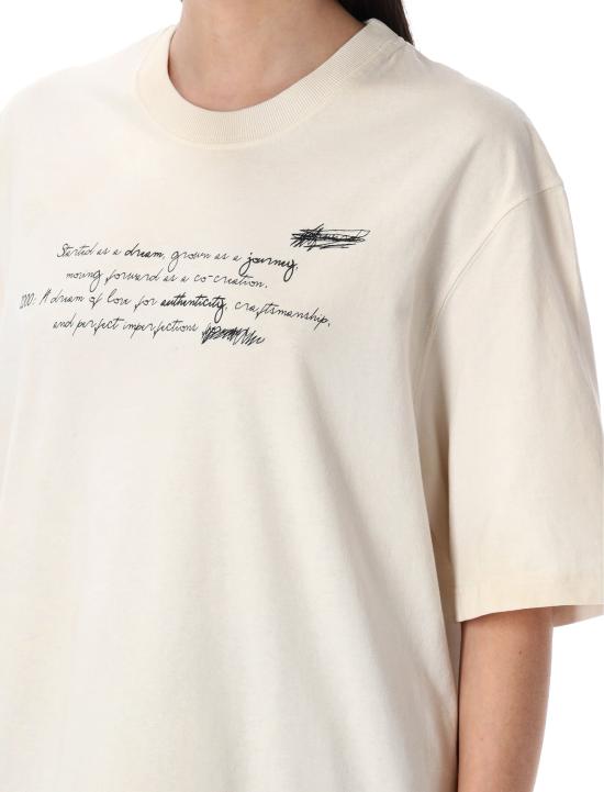 25SS 골든구스 반팔 티셔츠 GUP01873P001874 11569 HERITAGE WHITE - GOLDEN GOOSE