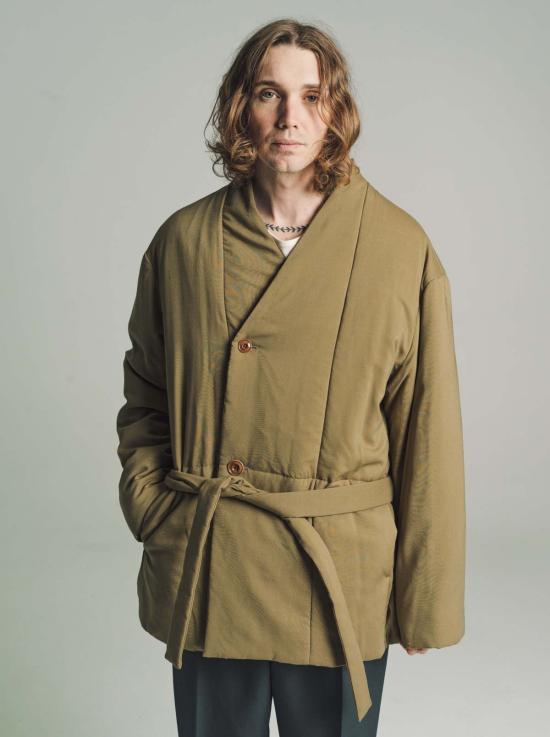  르메르 자켓 솜 라이너 피스타치오