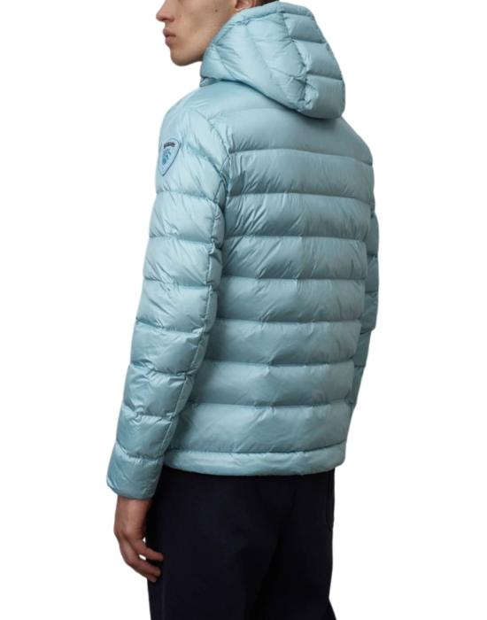  블라우어 숏패딩 재킷 맨 23WBLUC03075 006047 963 VU Blauer - BLAUER