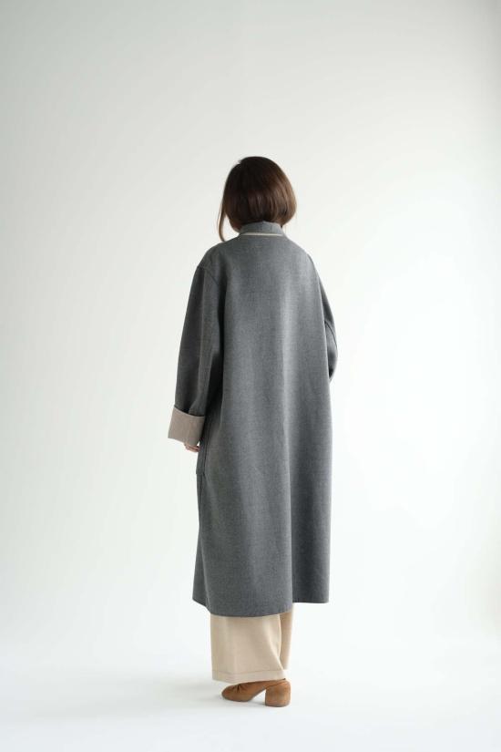  소피 드후레 코트 소피 도르 시테  오트밀/그레이 멜란지 - SOFIE D'HOORE