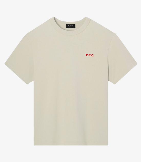 25SS 아페쎄 반팔 티셔츠 COHBQ H26391 BLG MASTIC ROUGE