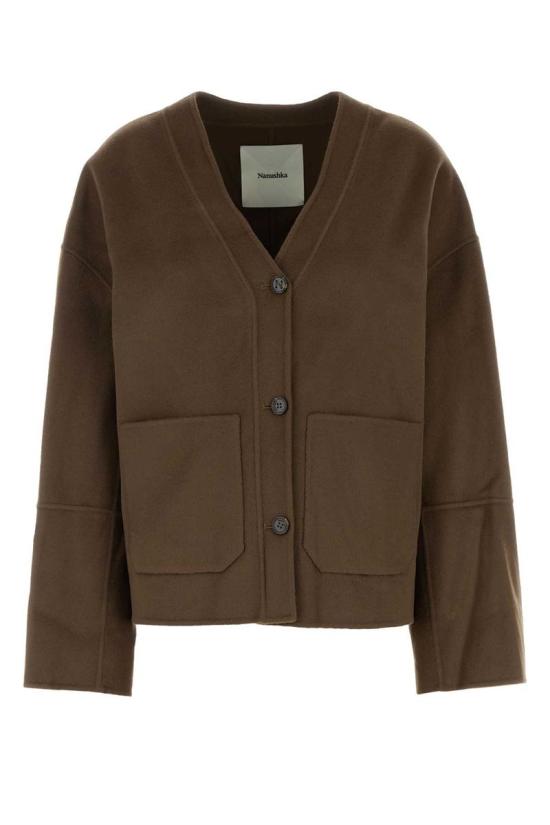 24FW 나누슈카 자켓 NW24FWOW36178 CHOCOLATECHIP BROWN