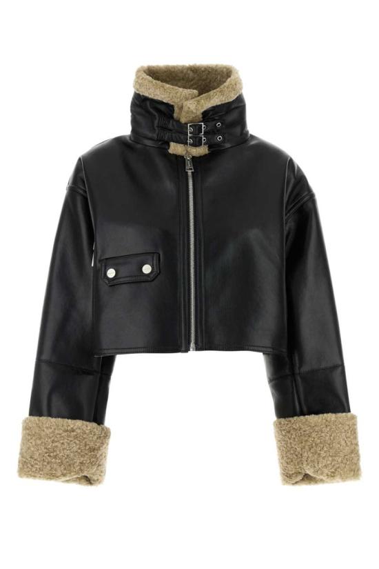 24FW 나누슈카 무톤 NW24FWOW38170 CORSTABLACK Black