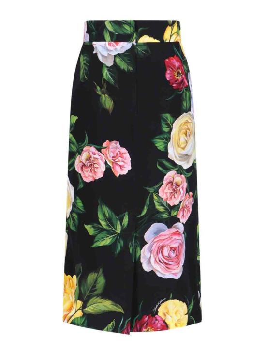  돌체앤가바나 롱 스커트 F4B6UTFSA7BHN5IY Black - DOLCE & GABBANA