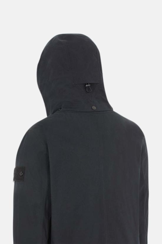  스톤 아일랜드 롱패딩 스톤아일랜드 오벤타일 고스트 피스 다운 재킷 블랙 - STONE ISLAND
