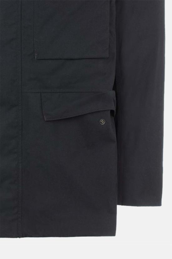  스톤 아일랜드 롱패딩 스톤아일랜드 오벤타일 고스트 피스 다운 재킷 블랙 - STONE ISLAND