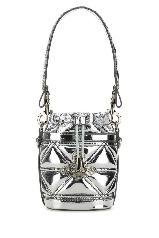 25SS 비비안웨스트우드 토트백 4C030009WS0024 Q401 Silver