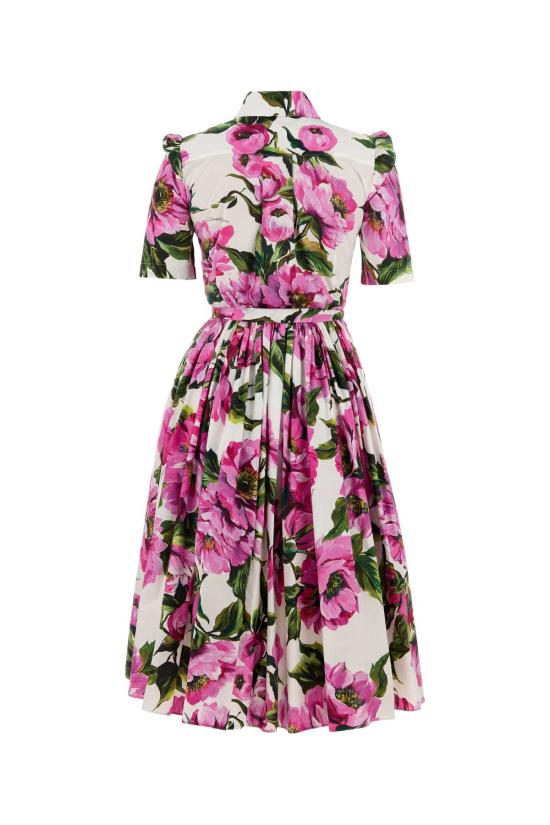 25SS 돌체앤가바나 미디 원피스 F6AGMTHS5S3 HA5KR Floral - DOLCE & GABBANA