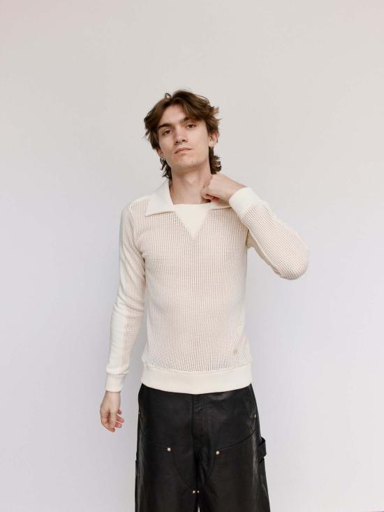  웨일즈보너 긴팔 티셔츠 웨일즈 보너 송 저지 - WALES BONNER