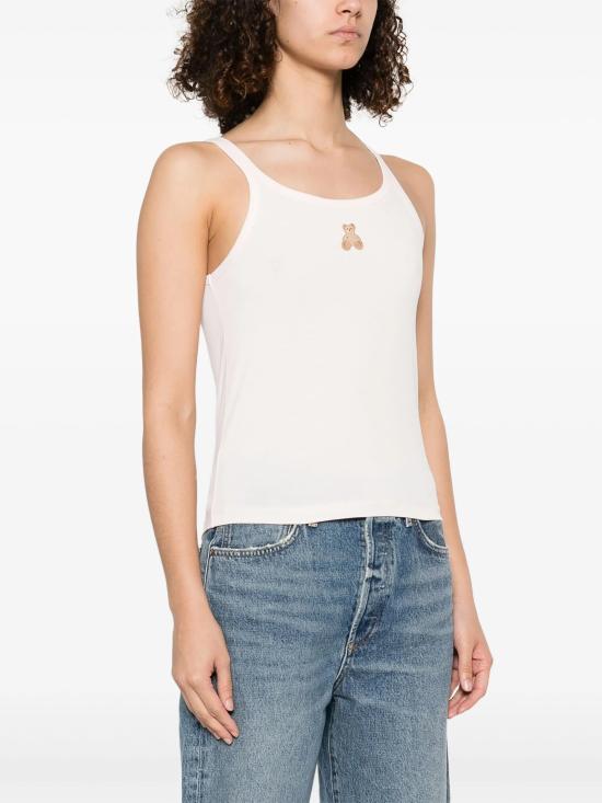 25SS 팜앤젤스 민소매 티셔츠 PWAD076S25JER001 3C60 SOFT PINK BROWN - PALM ANGELS