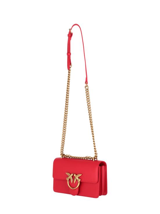 26FW 핑코 크로스백 100074A0F1 R30Q ROSSO ANTIQUE GOLD - PINKO