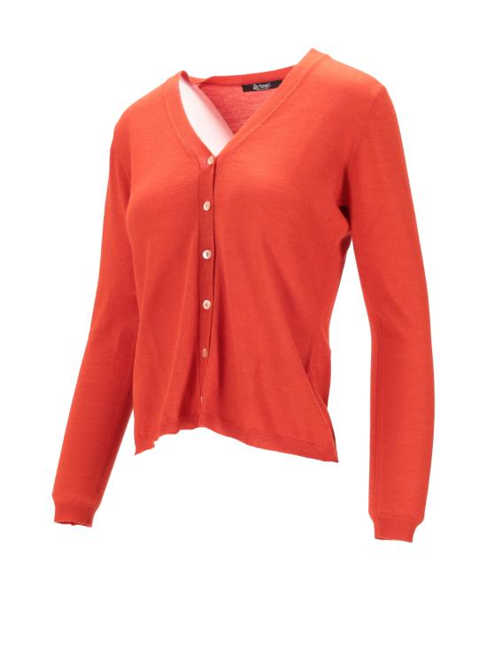 25FW 라 로즈 가디건 MG201 32311 ORANGE - LA ROSE