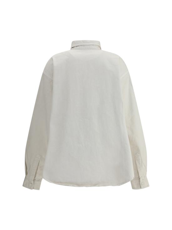 25SS 발렌시아가 셔츠 822840TRWA5 9000 CREAM - BALENCIAGA