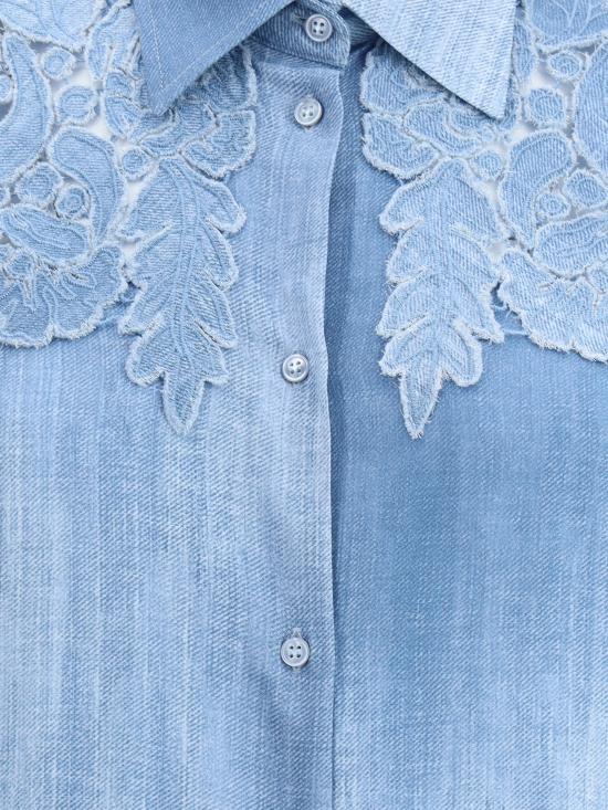 25SS 에르마노 설비노 블라우스 D462K340EMY S4217 LIGHT BLUE - ERMANNO SCERVINO