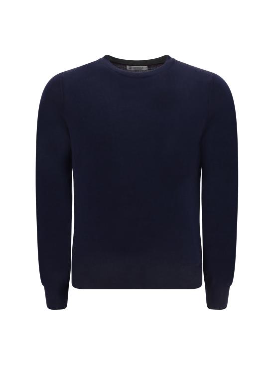 26SS 브루넬로 쿠치넬리 스웨터 M2400100 CW425 BLUE