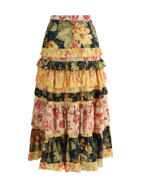 25SS 발렌티노 가라바니 스커트 6B3RACG6977 M12 MULTICOLOUR - VALENTINO GARAVANI