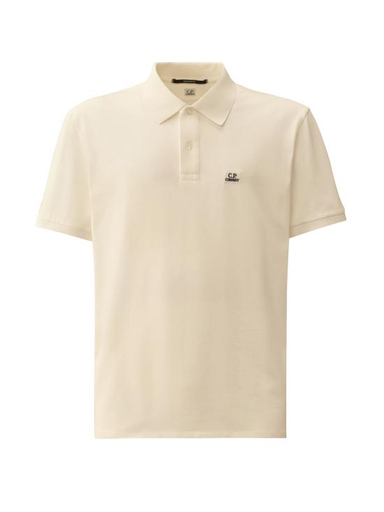 25SS 씨피 컴퍼니 폴로 티셔츠 18CMPL065A 005263W 103 GAUZE WHITE DOM