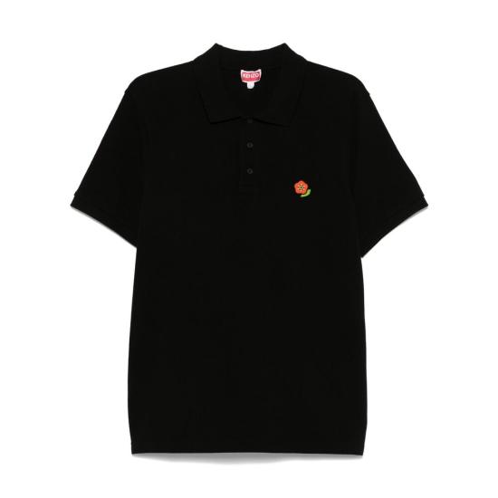 25SS 겐조 폴로 티셔츠 FF55PO5424PU99J BLACK DOM