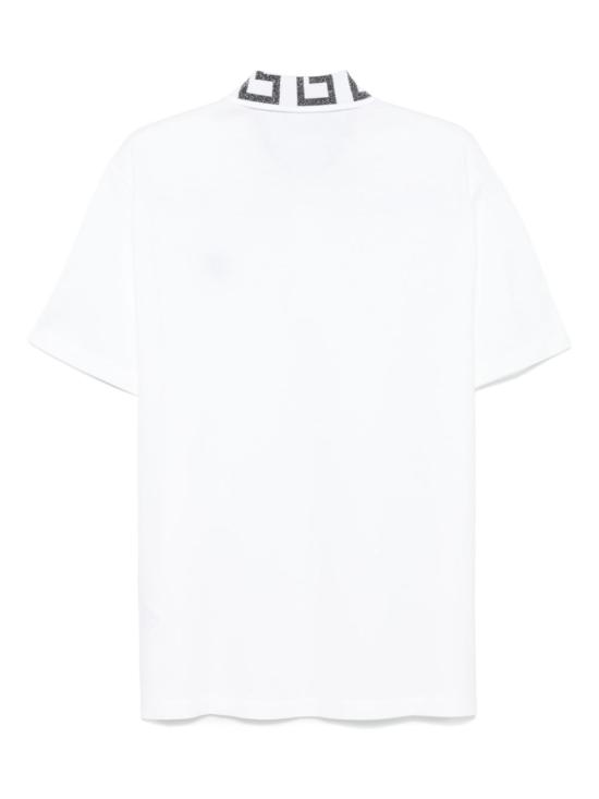25SS 베르사체 폴로 티셔츠 A874021A061992WV40 WHITE DOM - VERSACE