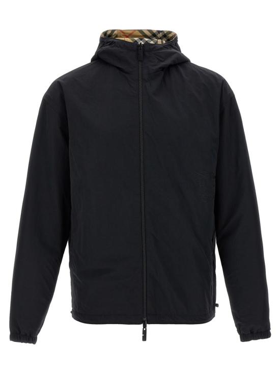 25FW 버버리 리버시블 체크 트래퍼드 자켓 8104102 SAND IP CHECK DOM - BURBERRY