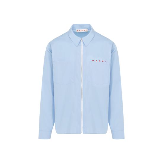 25SS 마르니 자켓 CUMU0297P0USCT88L2B50 IRIS BLUE DOM - MARNI