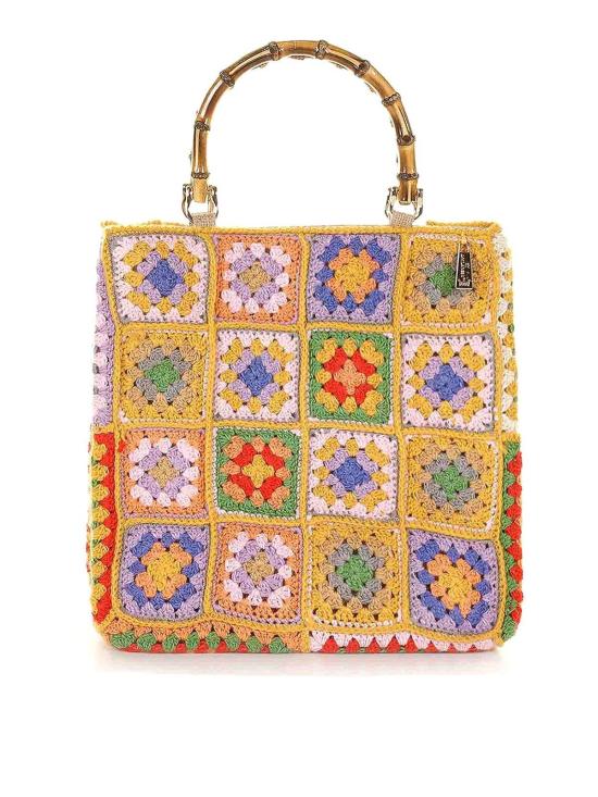  라밀라네사 토트백 CROCHETMEDIUMXWC20VERDE Green